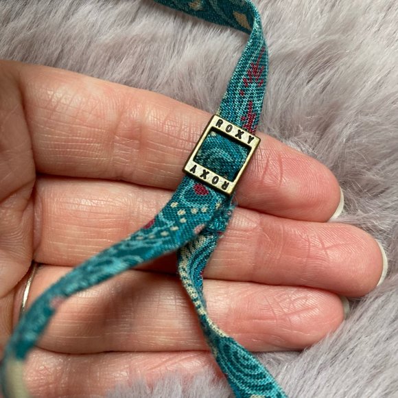 Green/Teal Paisley Roxy sundress - Picture 3 of 5